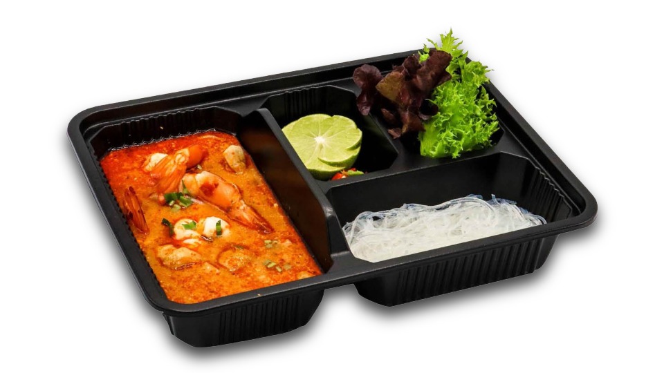วุ้นเส้นต้มยำกุ้ง (Woon-sen Tom Yum Goong) — Baan Khanitha Express Meal Box