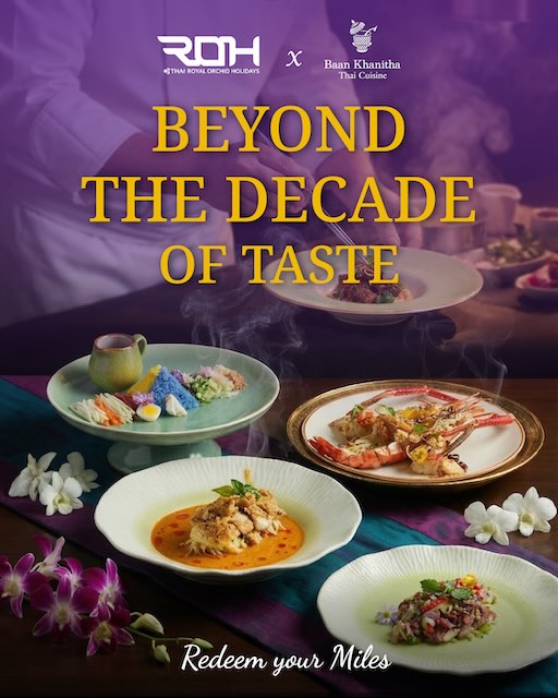 ROH x Baan Khanitha — Taste Bangkok with Miles